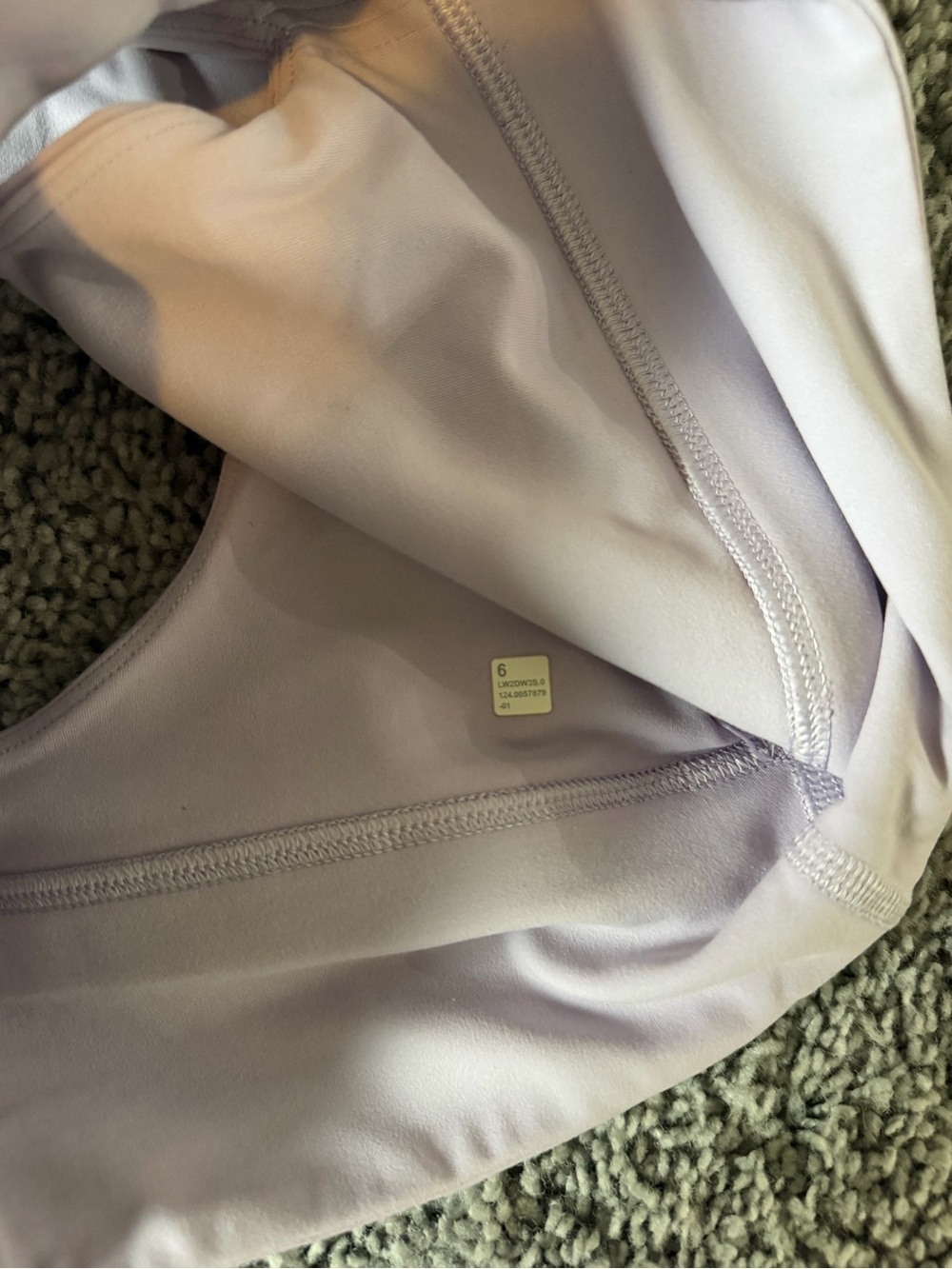 Lululemon Align Light Lavender V-Neck Sports Bra - Picture 9 of 9